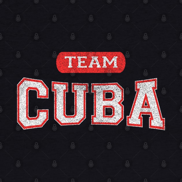 Classic Cuban TEAM Cuba Distressed by Webdango